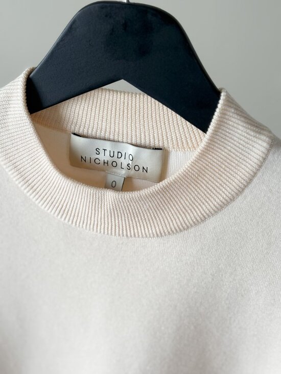 Studio Nicholson Wheeler Merino Wool Silk Cashmere Sweater size 0 - Picture 2 of 7